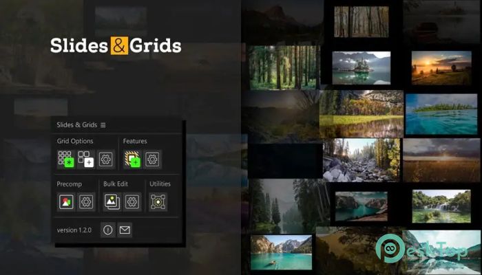 تحميل برنامج Aescripts - Slides & Grids 1.2.4 برابط مباشر