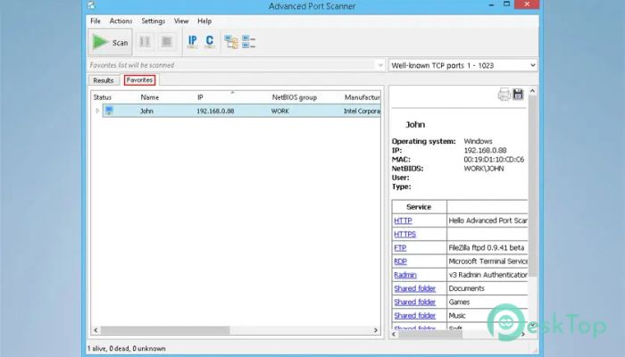 Download Advanced Port Scanner 2.5.3869 Free Full Activated