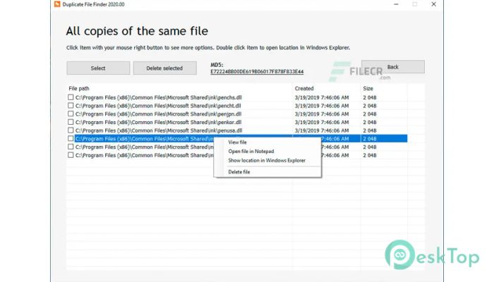 Download Duplicate File Finder Professional 2024.00 Free Full Activated