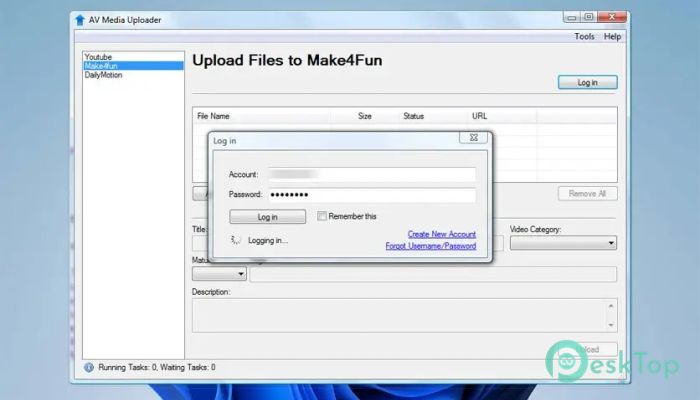 Скачать AVSOFT AV Media Uploader 1.0 полная версия активирована бесплатно