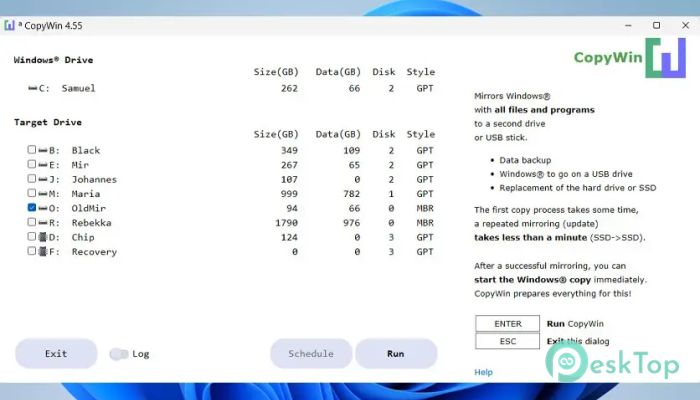 Скачать Reuschtools CopyWin  4.59 полная версия активирована бесплатно