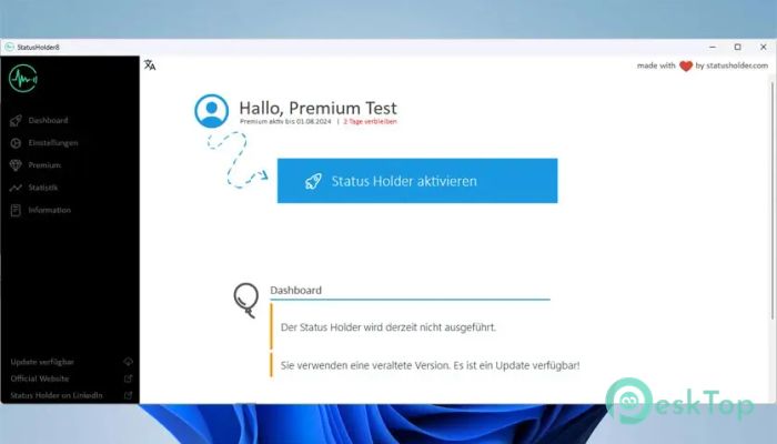 StatusHolder  8.1.0 Tam Sürüm Aktif Edilmiş Ücretsiz İndir