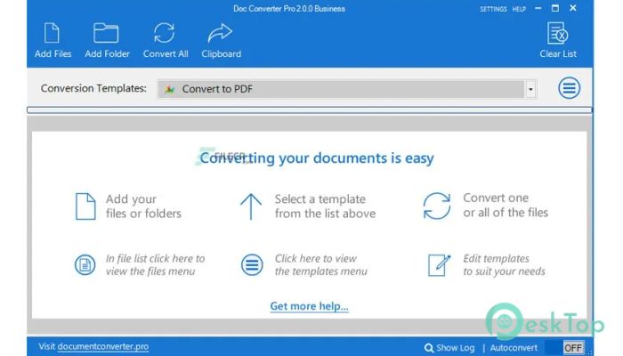 Download Doc Converter Pro  3.3.1.17326 Business Free Full Activated