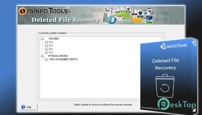 Descargar SysInfoTools Deleted File Recovery 22.0 Completo Activado Gratis
