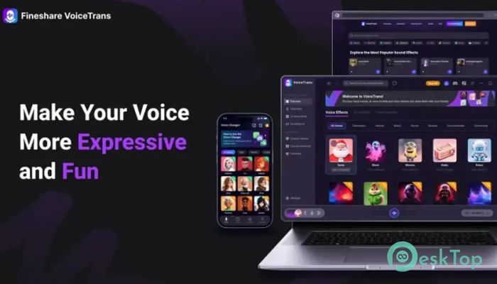 Fineshare VoiceTrans 1.0 Tam Sürüm Aktif Edilmiş Ücretsiz İndir