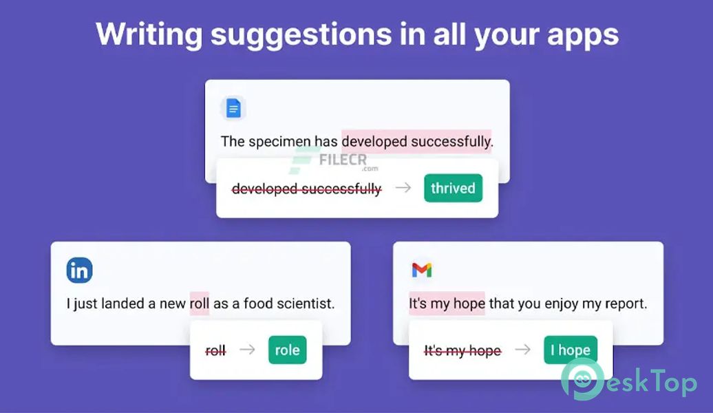 Grammarly-AI Writing Assistant 2.63.47989 APK MOD Полная бесплатная загрузка