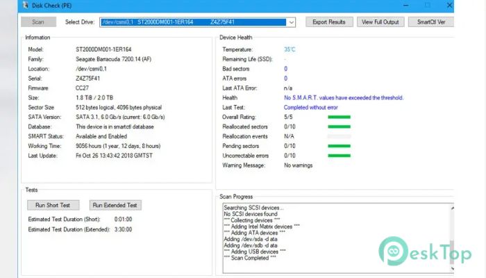 PC Assist Disk Check (PE) 1.0.0 Tam Sürüm Aktif Edilmiş Ücretsiz İndir