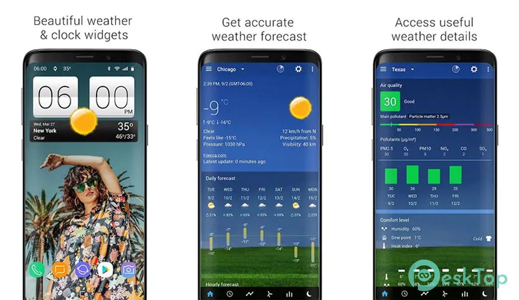 Sense V2 Flip Clock & Weather 9.02.4 APK MOD मुफ्त पूर्ण डाउनलोड