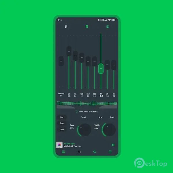 Aurora - Poweramp Skin 10.5.9 APK MOD Unlocked (Full) Free Download