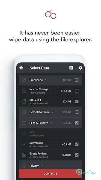 Data Eraser App - Wipe Data 1.4.2 APK MOD 完整免费下载