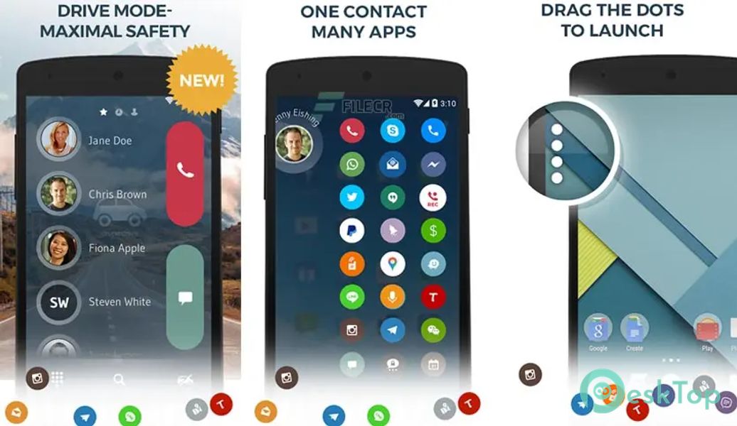 Télécharger Phone Dialer & Contacts - drupe 3.18.6.3 APK MOD Gratuitement et Complet