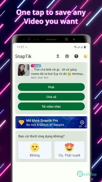 SnapTick - Download Video TT 1.4.4 APK MOD Descarga gratuita completa