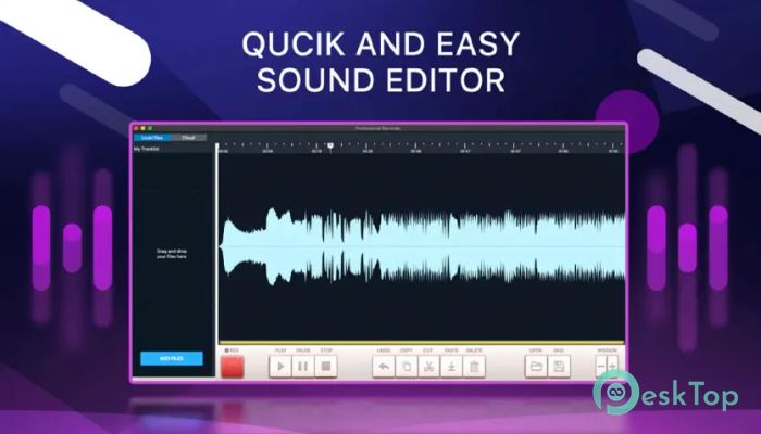 Скачать Professional Recorder & Editor 6.3.4 бесплатно для Mac
