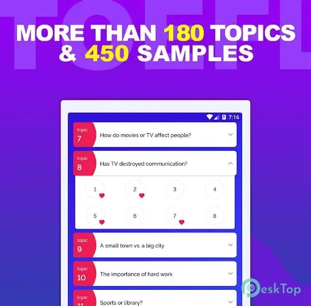 Writing - TOEFL Essay 2026 4.1 build 25 APK MOD Tam Ücretsiz İndir