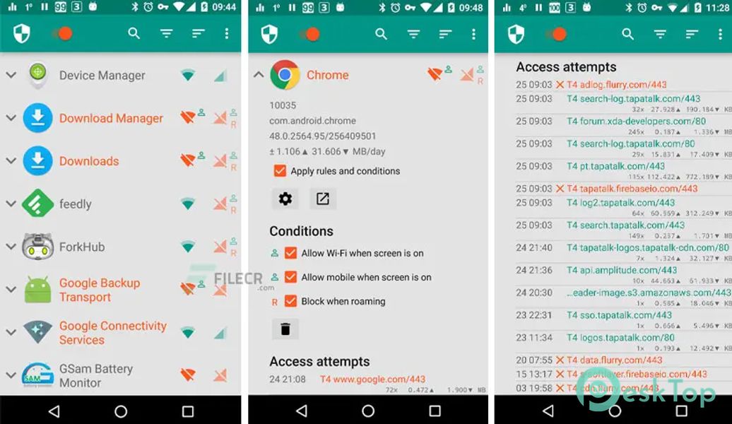 Télécharger NetGuard - no-root firewall 2.345 APK MOD Gratuitement et Complet