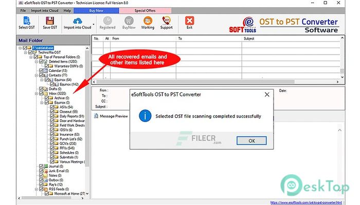 Download ESoftTools OST to PST Converter 8.0 Free Full Activated