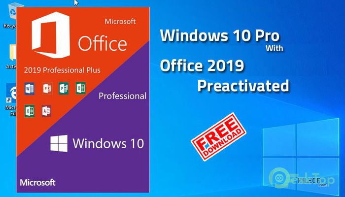 Windows 10 Pro 20H1  2004.19041.572 With Office 2019 Pro Plus Ücretsiz İndir