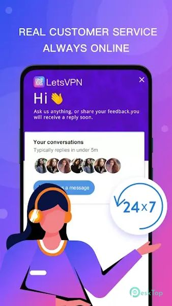 LetsVPN 2.24.4 APK MOD Tam Ücretsiz İndir