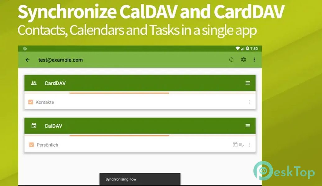 DAVx - CalDAV CardDAV WebDAV 4.5.12-gplay APK MOD Unlocked (Full) Free Download