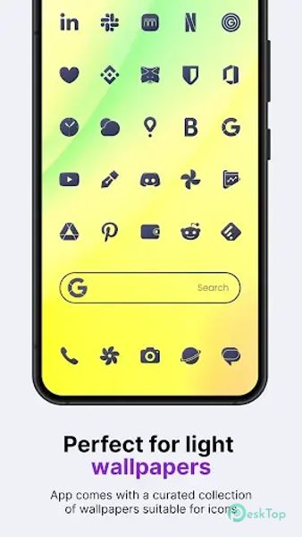 Lena Dark - Shapeless Icon Pack