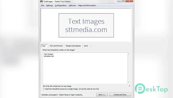 Stefan Trost TextImages 1.0 完全アクティベート版を無料でダウンロード