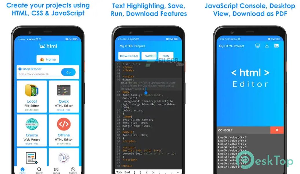 HTML Editor Pro - HTML & CSS 3.0.8 APK MOD Tam Ücretsiz İndir