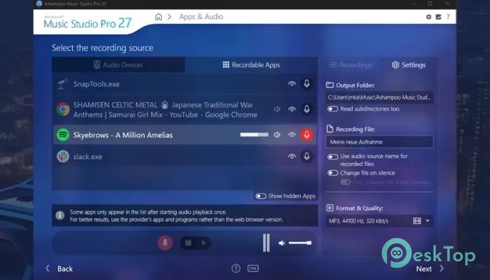 Descargar Ashampoo Music Studio Pro  27.0 Completo Activado Gratis