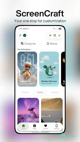 ScreenCraft: 4K Wallpapers 6.3 APK MOD تحميل مجاني كامل
