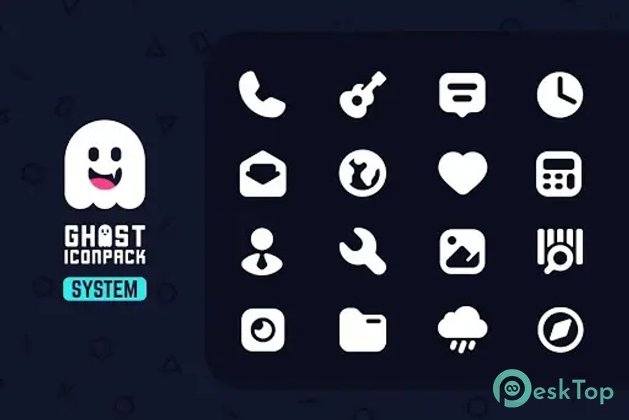 Ghost IconPack 4.1 APK MOD تحميل مجاني كامل