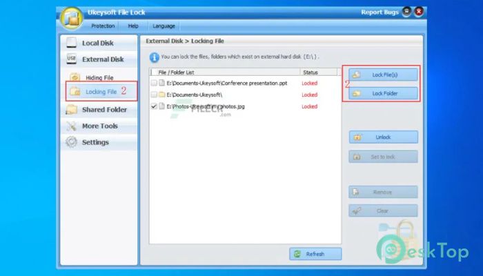 تحميل برنامج UkeySoft File Lock  12.4 برابط مباشر
