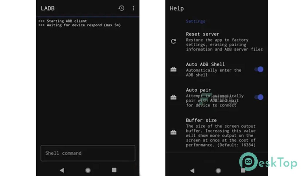 LADB - Local ADB Shell v2.2.1 APK MOD تحميل مجاني كامل