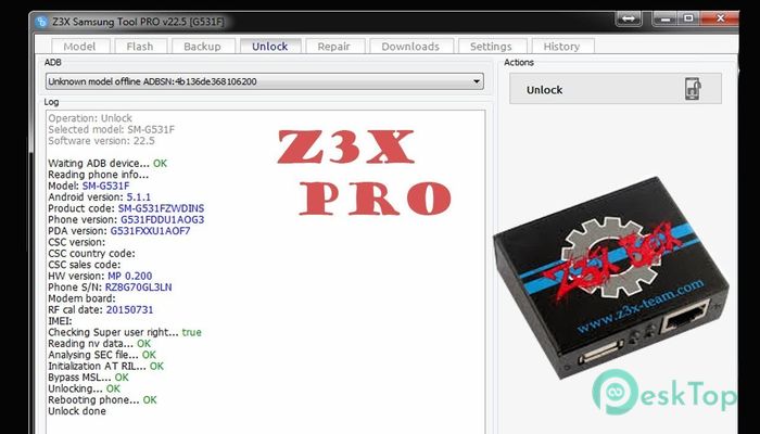 下载 Z3X Pro Full Without Box 免费完整激活版