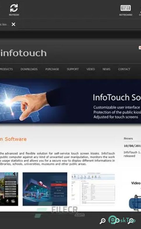 Скачать InfoTouch Professional  2.5.3 полная версия активирована бесплатно