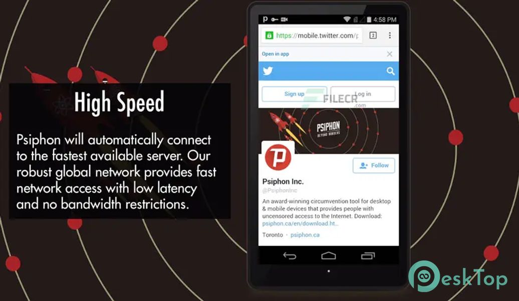 Psiphon Pro 416 APK MOD Tam Ücretsiz İndir