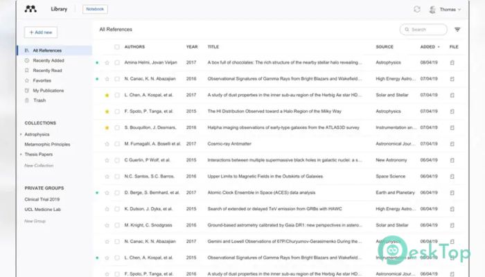 Mendeley Reference Manager  2.122.0 Tam Sürüm Aktif Edilmiş Ücretsiz İndir