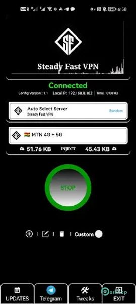 Steady Fast VPN 1.2 APK MOD Tam Ücretsiz İndir
