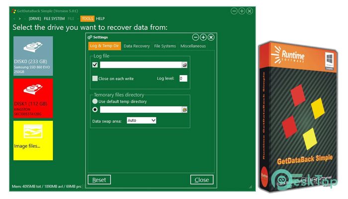 Download Runtime GetDataBack Pro 5.55 Free Full Activated