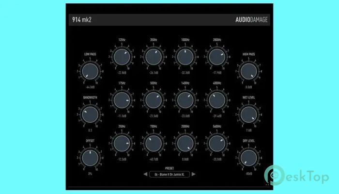 下载 Audio Damage AD041 914 Mk 2 Fixed Filter Bank 2.1.0 免费完整激活版