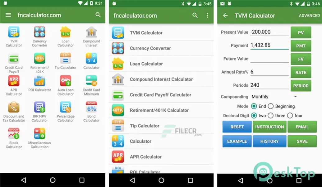 Financial Calculators Pro v3.3.7 APK MOD フル無料ダウンロード