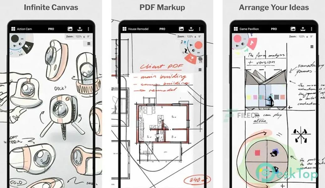 Concepts: Sketch, Note, Draw 2025.01.2 APK MOD Полная бесплатная загрузка