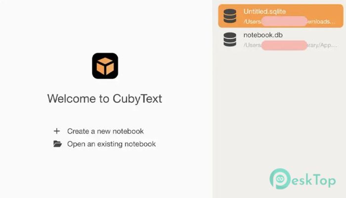 CubyText 0.0.4 完全アクティベート版を無料でダウンロード