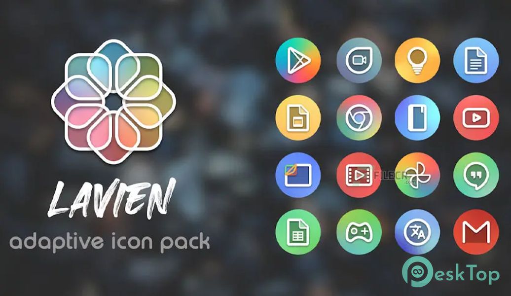 Lavien Adaptive Icon Pack 1.3 APK MOD Unlocked (Full) Free Download