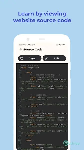 HTML Editor - HTML, CSS & JS 2.8.0 APK MOD Полная бесплатная загрузка