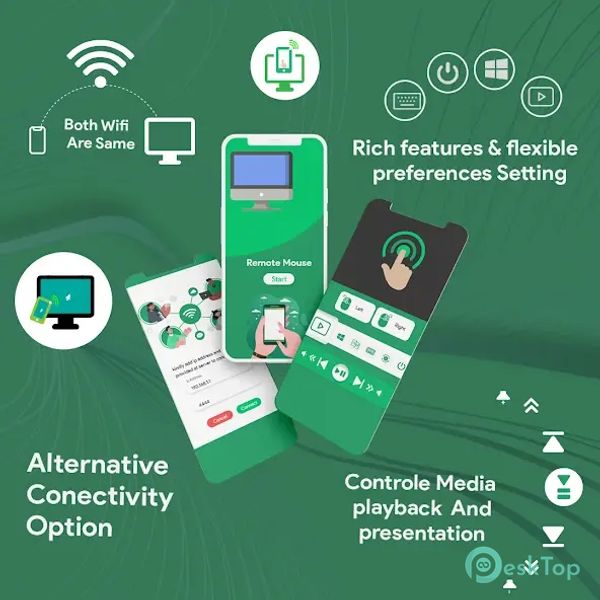 Mobile Remotely Mouse Keyboard 1.5 APK MOD Unlocked (Full) Free Download