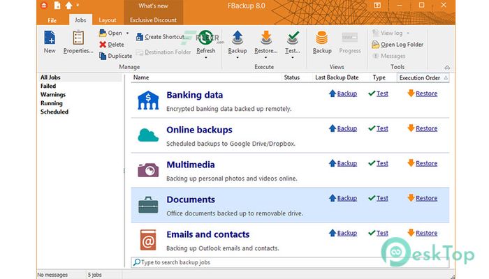Download FBackup 9.8.708 Free Full Activated