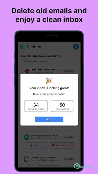 Trimbox: Easy Email Cleaner 2.1.87 APK MOD Unlocked (Full) Free Download