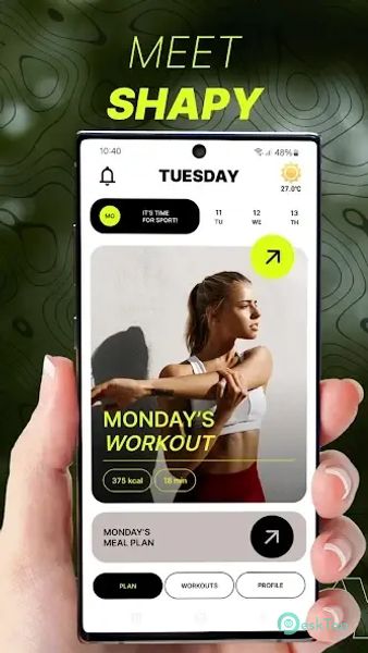 Shapy: Personal Fitness App 3.0.2 APK MOD Полная бесплатная загрузка