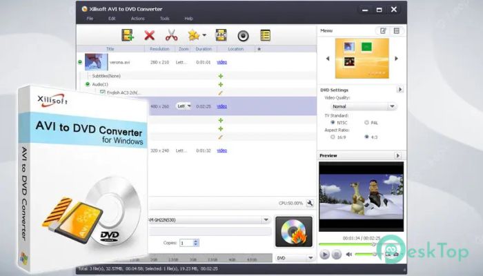 Download Xilisoft AVI to DVD Converter 7.1.4.20230228 Free Full Activated