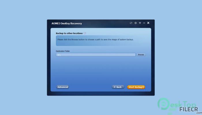 AOMEI OneKey Recovery Technician 1.7.1 Tam Sürüm Aktif Edilmiş Ücretsiz İndir