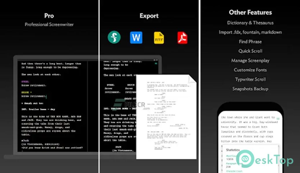 JotterPad - Writer, Screenplay